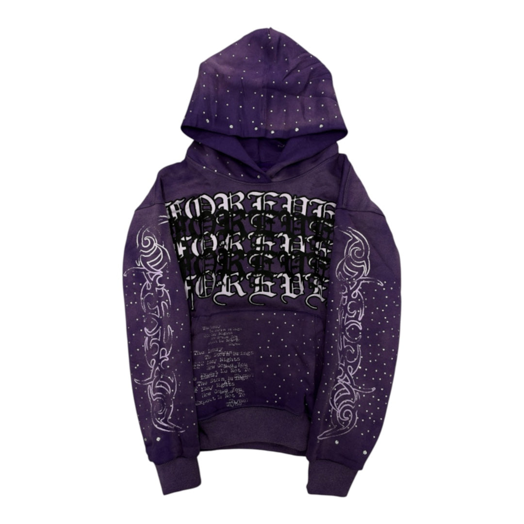 BBYPURPLE STARDUST HOODIE