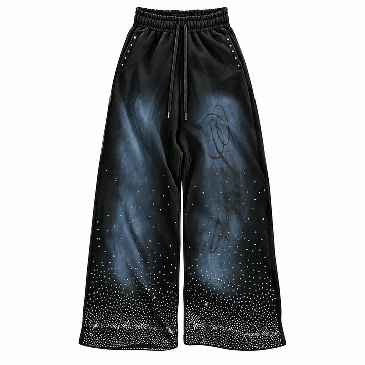 BLUEDREAM SWEATS — front sketch mockup