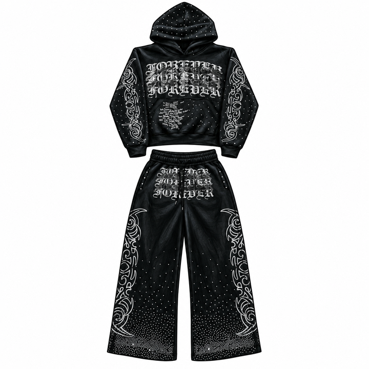 Onyx Stardust Full Fit — front sketch mockup
