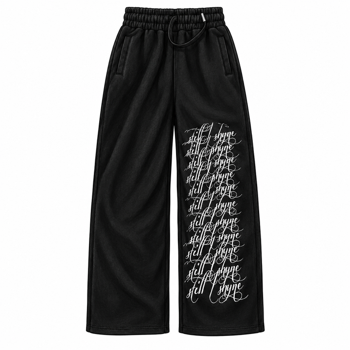 SHYNE SWEATS — front sketch mockup